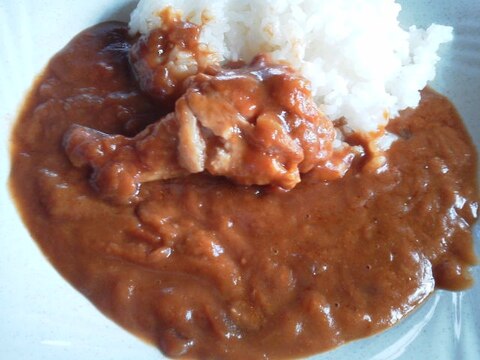 鶏の手羽元カレー